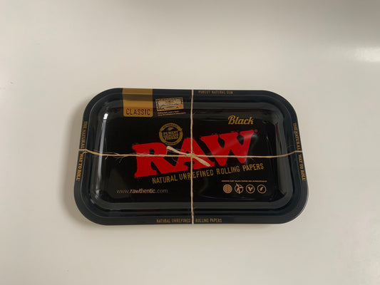 Raw Black Small Rolling Tray