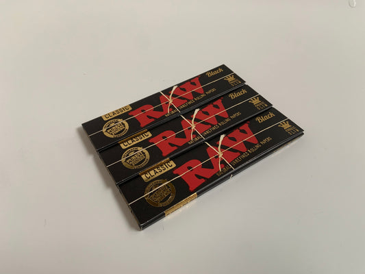 Raw Black Kingsize Rolling Papers